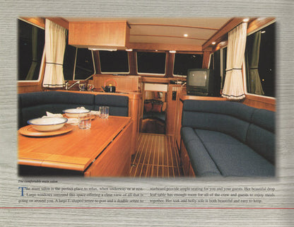 Sabreline 34 Fast Trawler Brochure