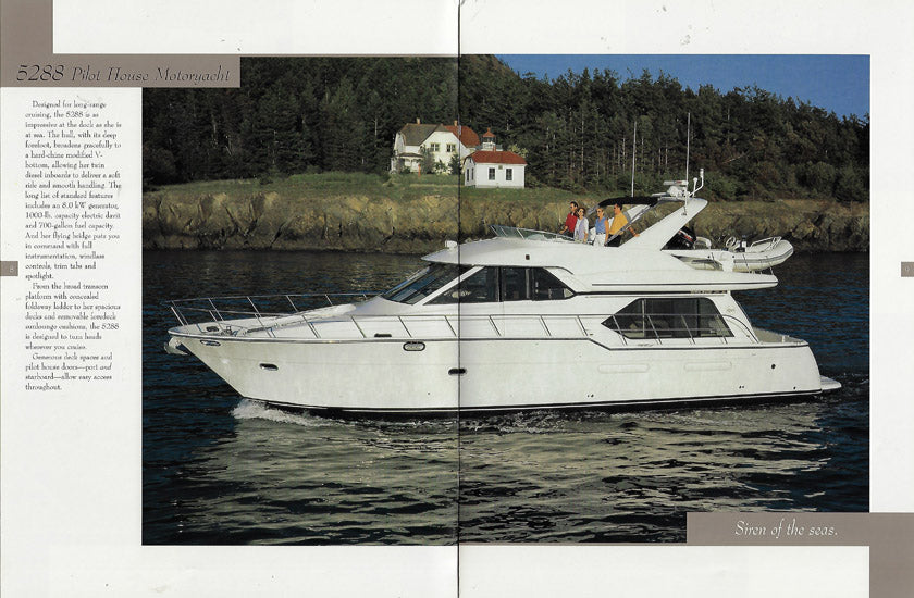 Bayliner Motoryacht 5288 & 5788 Brochure