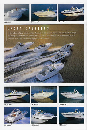 Sea Ray 2001 Brochure