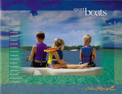 Sea Ray 2001 Sport Boats Brochure