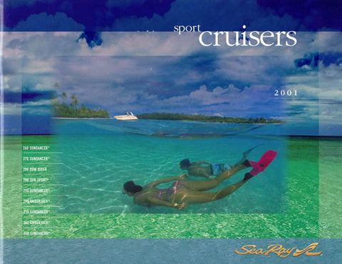 Sea Ray 2001 Sport Cruisers Brochure