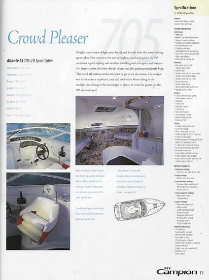 Campion 2001 Brochure
