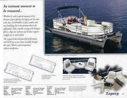 Manitou 2001 Pontoon Brochure