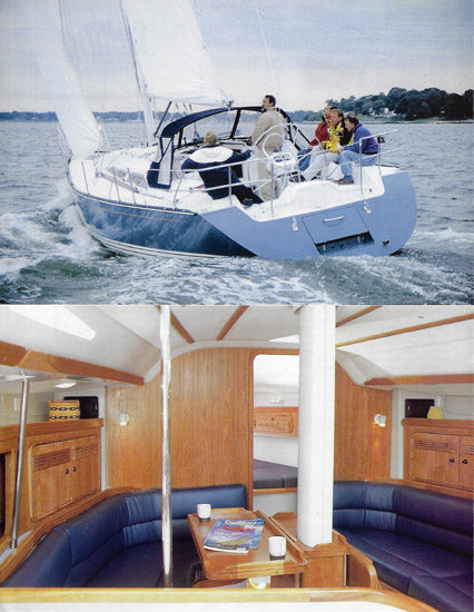 C&C 121 Sailing Magazine Reprint Brochure