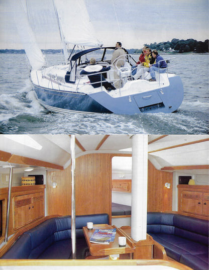 C&C 121 Sailing Magazine Reprint Brochure
