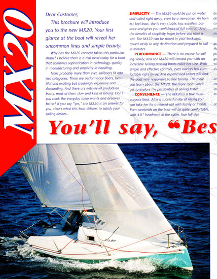 MX 20 Brochure