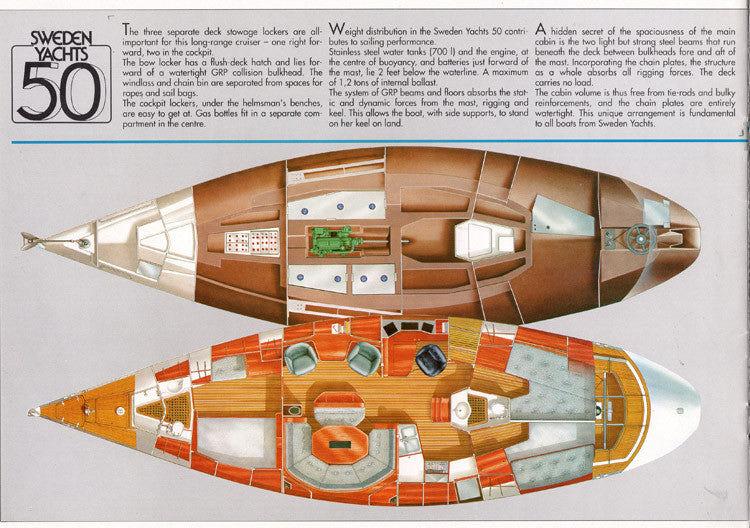 Sweden Yachts 50 Brochure