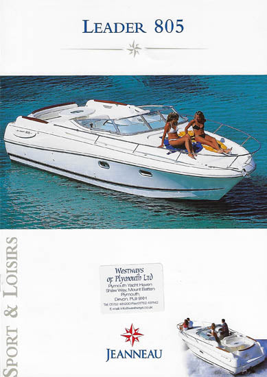 Jeanneau Leader 805 Brochure