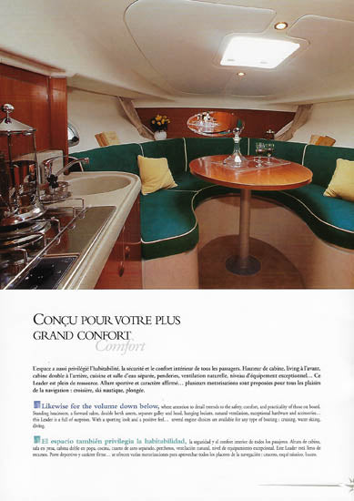 Jeanneau Leader 805 Brochure