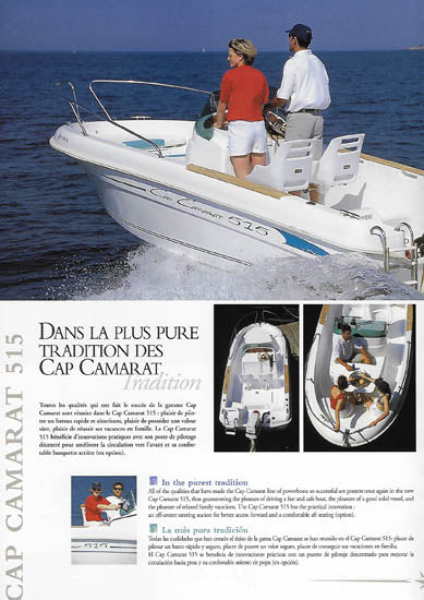 Jeanneau Cap Camarat 515 Brochure
