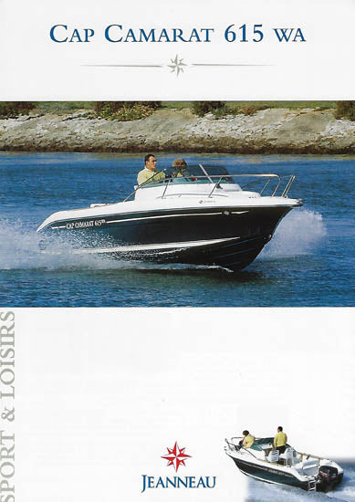 Jeanneau Cap Camarat 615 Walk Around Brochure