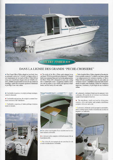 Jeanneau 2000 Merry Fisher Brochure