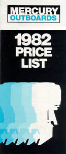 Mercury 1982 Outboard Price List