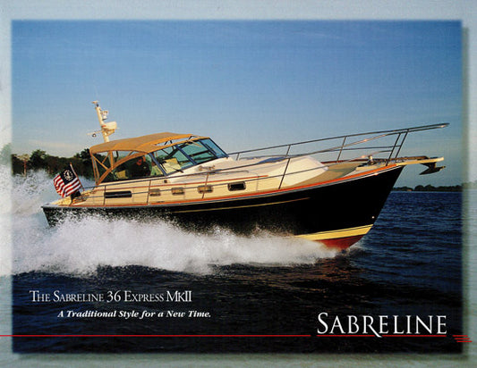 Sabreline 36 Express Cruiser Mark II Brochure