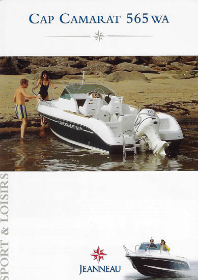 Jeanneau Cap Camarat 565 Walk Around Brochure