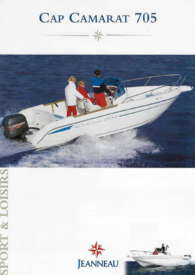Jeanneau Cap Camarat 705 Walk Around Brochure