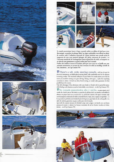 Jeanneau Cap Camarat 705 Walk Around Brochure