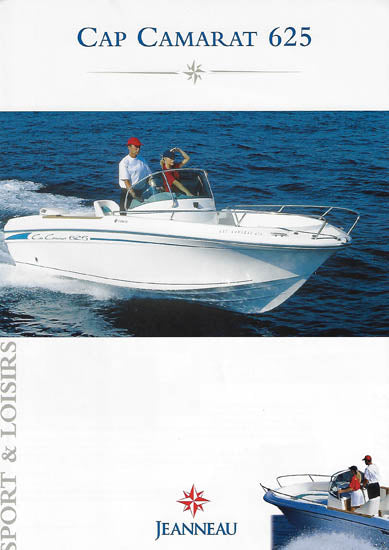 Jeanneau Cap Camarat 625 Walk Around Brochure