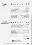 Jeanneau Prestige 32 & 36 Brochure