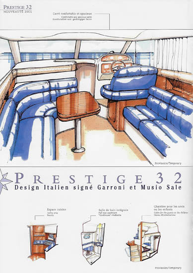 Jeanneau Prestige 32 & 36 Brochure