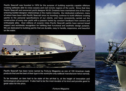 Pacific Seacraft 40 Brochure
