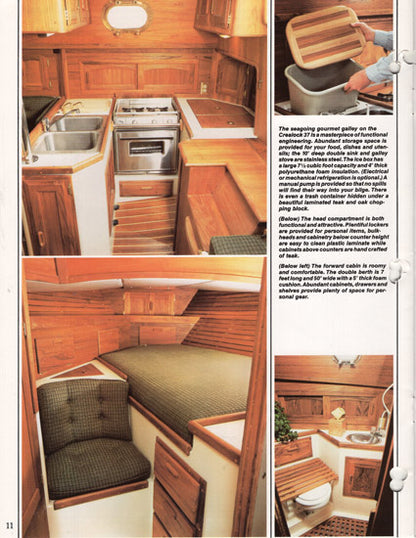 Pacific Seacraft Crealock 37 Brochure
