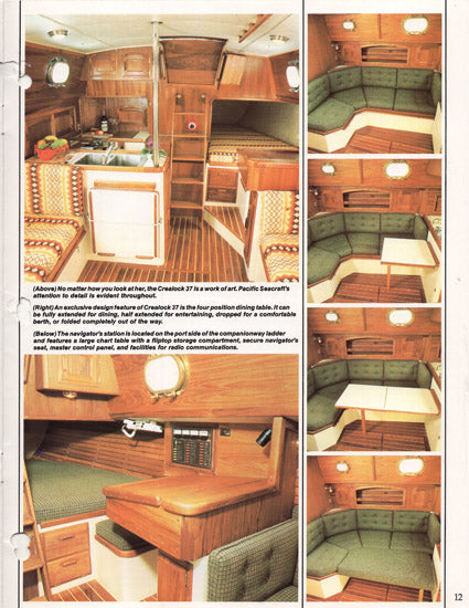 Pacific Seacraft Crealock 37 Brochure