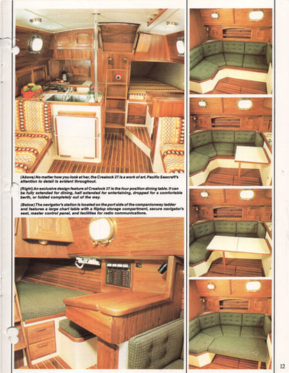 Pacific Seacraft Crealock 37 Brochure