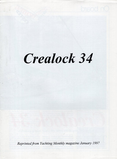 Pacific Seacraft Crealock 34 Yachting Monthly Magazine Reprint Brochure