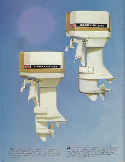 Chrysler 1977 Outboard Brochure