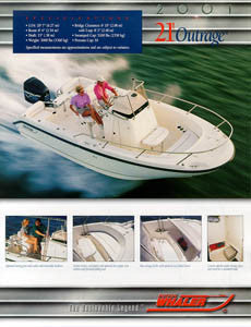 Boston Whaler Outrage 21 Brochure