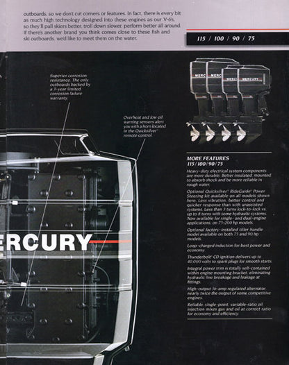 Mercury 1993 Outboard Brochure