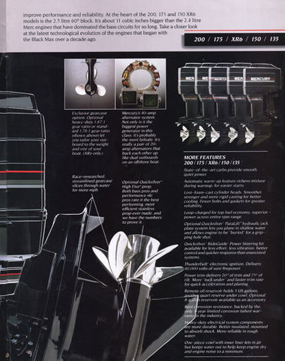 Mercury 1993 Outboard Brochure
