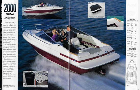 Maxum 1994 Brochure