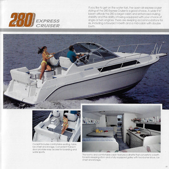 Carver 1993 Oversize Brochure