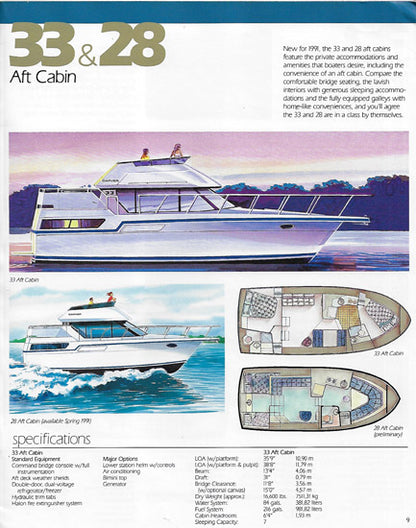 Carver 1991 Oversize Brochure
