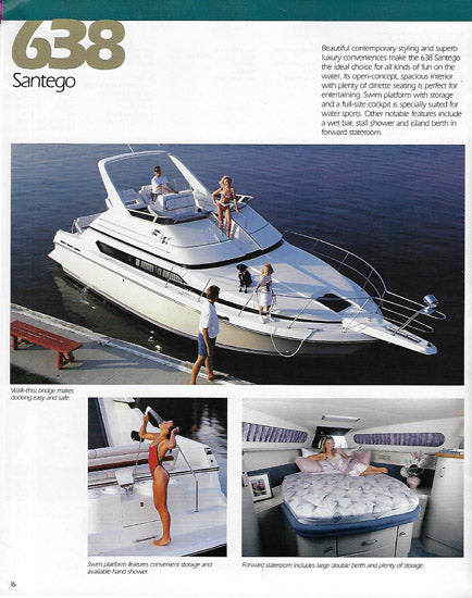 Carver 1991 Oversize Brochure – SailInfo I boatbrochure.com