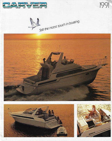 Carver 1991 Oversize Brochure