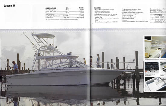 Sea Ray 1993 Laguna Brochure