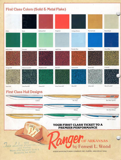 Ranger 1970s Brochure