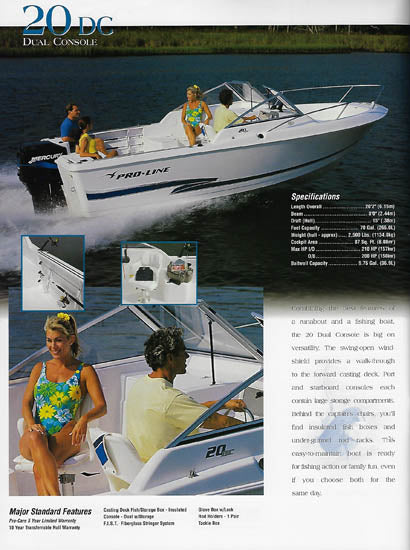 Pro Line 2001 Brochure