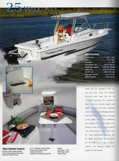 Pro Line 2001 Brochure