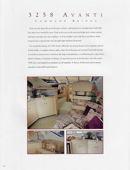 Bayliner 1997 Avanti Brochure