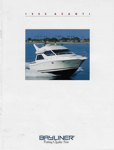 Bayliner 1995 Avanti Brochure
