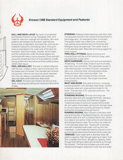 Ericson 39B Brochure