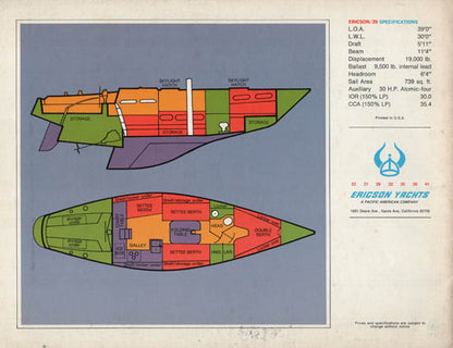 Ericson 39 Brochure