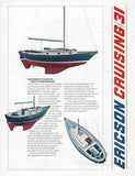 Ericson Cruising 31 Preliminary Brochure
