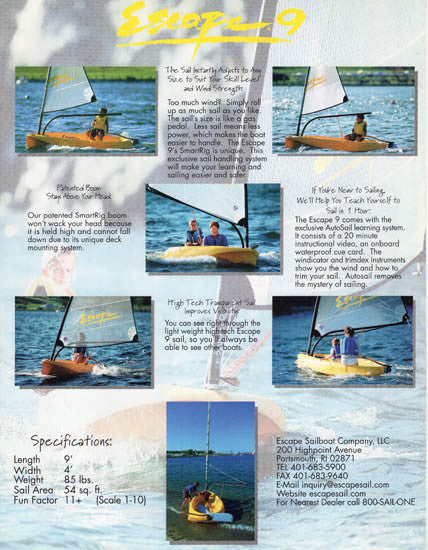 Escape 9 Brochure