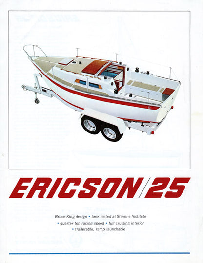 Ericson 25 Digital Brochure Package (1970s)