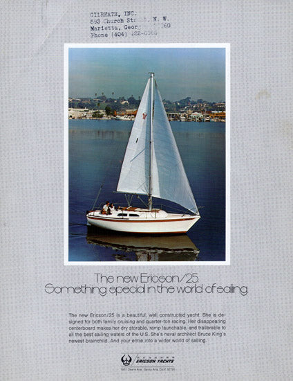 Ericson 25 Digital Brochure Package (1970s)